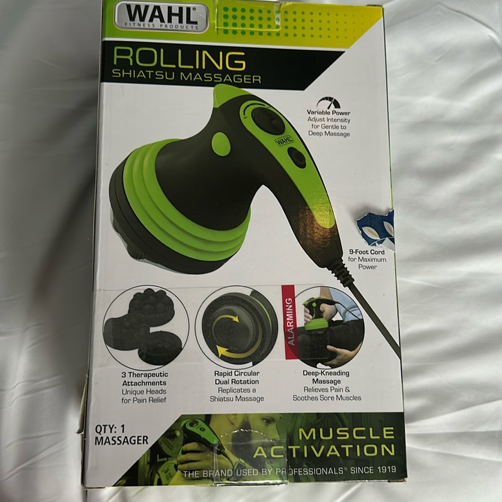 Wahl Rolling Shiatsu Massager